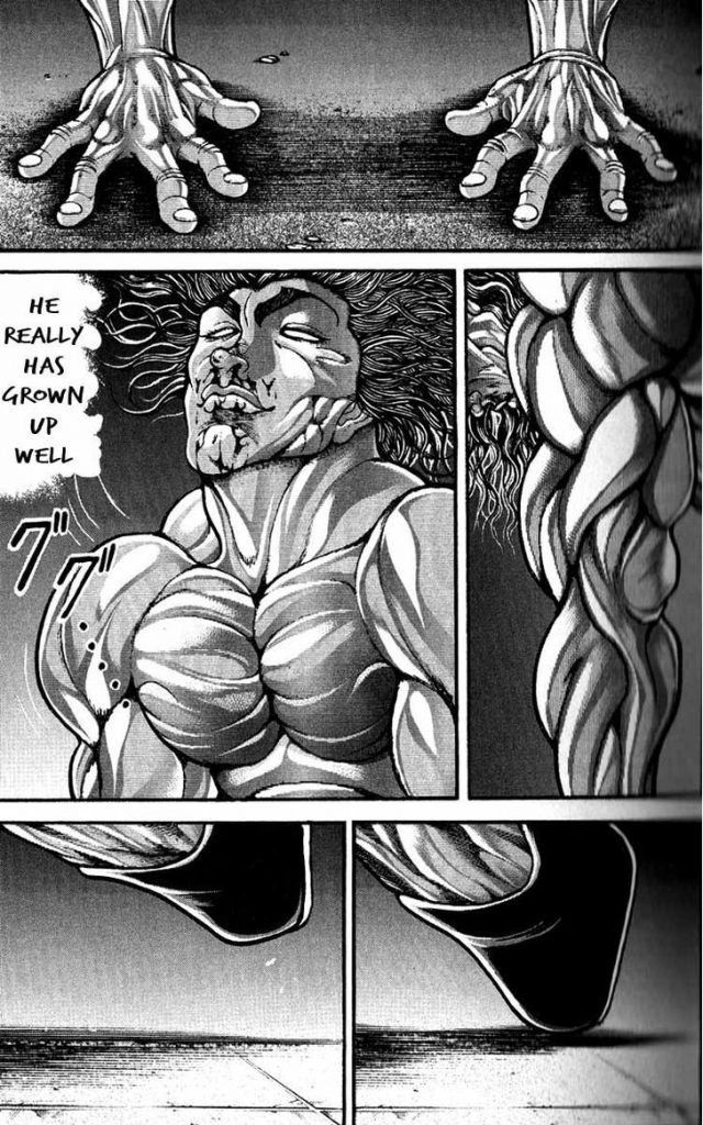 BakiHanma Baki, Vol.36, Chapter 296 Effort Baki Manga