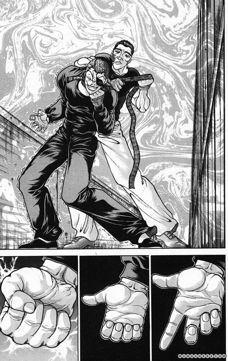 <b>Baki</b>: <b>New</b> Grappler <b>Baki</b>,Vol.16, Chapter 140 : Consequence.